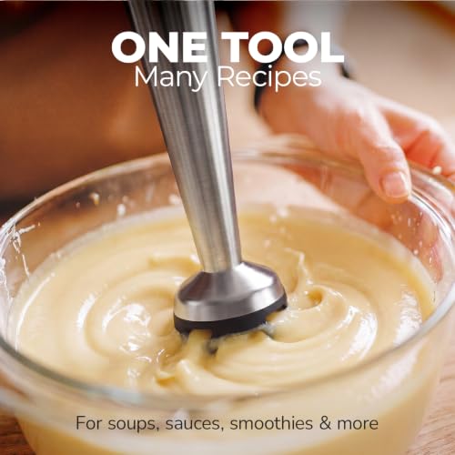 Image of Turelar Cordless Immersion Blender Handheld with Rechargeable Battery