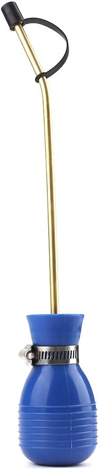 YIBAO Bug Treatment Powder Duster/Large Diatomaceous Earth Bulb Duster/Powder Applicator/Garden Applicator/Bulb with Long Copper Tube for Indoor and Outdoor Eco Friendly Insect Treatment