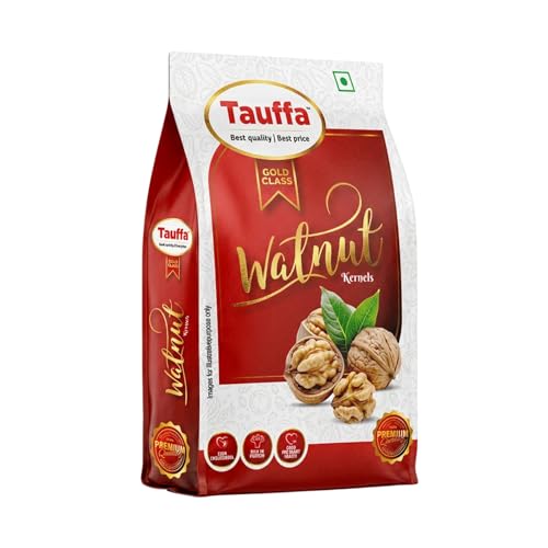 Image of Tauffa Gold Class Walnut Kernels - 250g Pack | Premium Akhrot Giri | Rich in Omega-3, Protein & Antioxidants | Healthy Dry Fruit Snack for Snacking, Baking, Cooking & Brain Health
