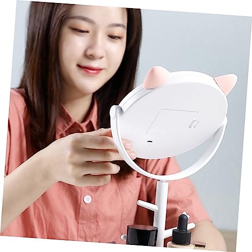 Espejo maquillaje led con almacenamiento y dimmer miniatura 7