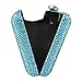 Boutique De FGG Light Blue Crystal Evening Bags for Women Formal Party Box Clutch Wedding Rhinestone Handbags Bridal Clutch Purse,Mini