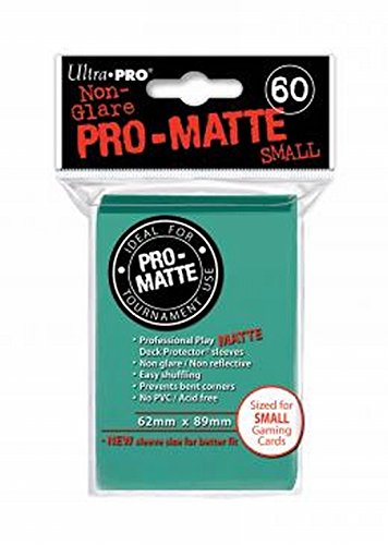 Preisvergleich Produktbild Ultra Pro 84152 UP Pro-Matte Small Sleeves, Aqua, 62x89