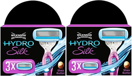 2x Wilkinson Sword 7000060G Hydro Silk Blades 3s