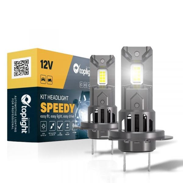 TopLight - Kit Headlight SPEEDY 12V per H7 (2PCS)