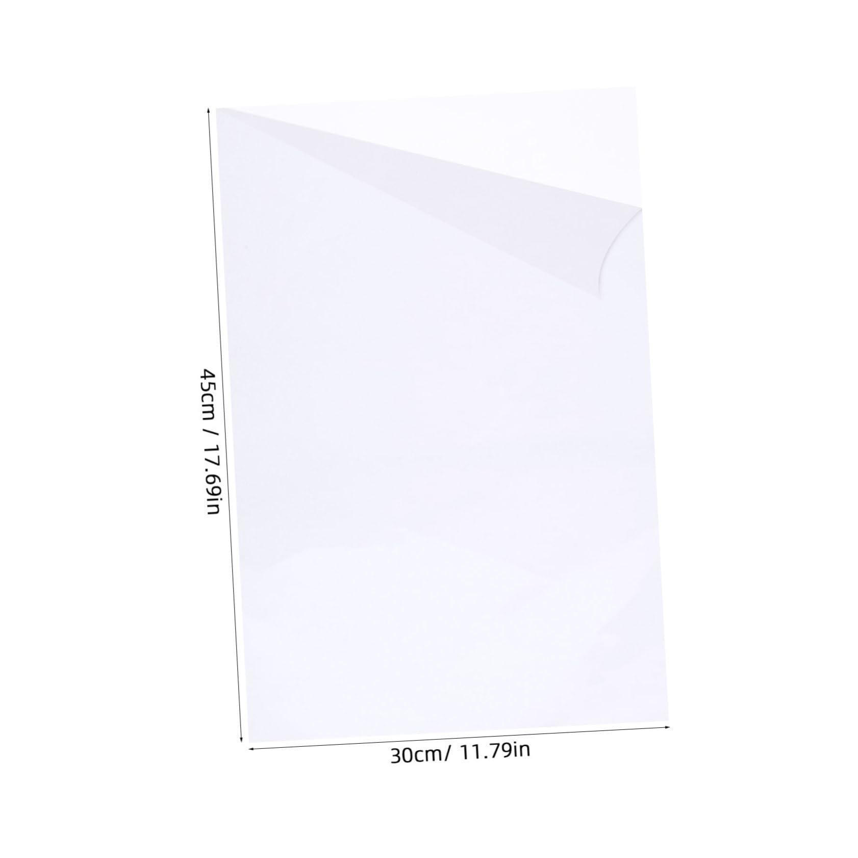 Happyyami 15 Stück Transparenter PVC Kratzschutz für Sofas mit 80 Nägeln 30x45cm Schützt Möbel vor Kratzern und Bewahrt das Originalbild