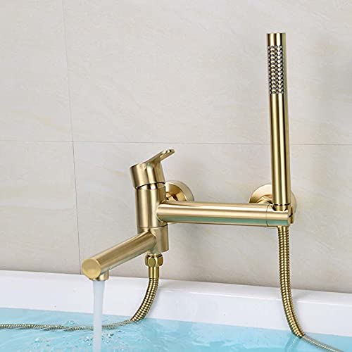 Mitigeur eau chaude et froide pivotant avec ensemble douche complet