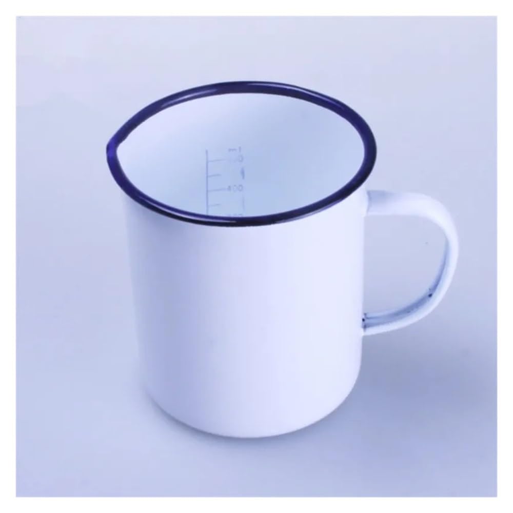 Equipos y suministros de laboratorio Vaso de precipitados esmaltado 1000 ml con escala, suministros laboratorio