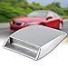 Air Intake Scoop, Cowl Hood Scoop Universal Car Decorative Air Intake Scoop Bonnet Hood Vent Sticker Cover Hood Car Air Sticker (silver)