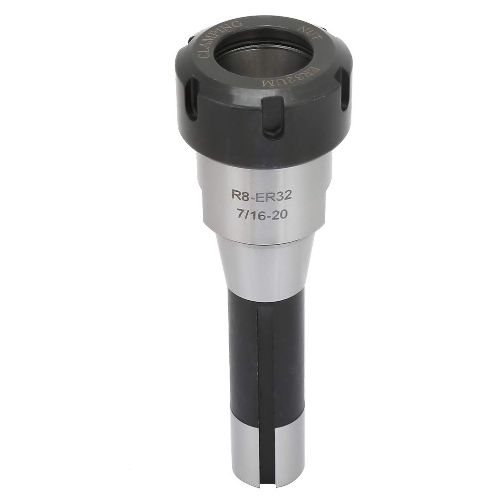 Generic Uchwyt Tulejowy R8 ER32 Precyzyjne Narzędzie do Frezowania CNC do Obróbki 16 Cm 1 szt. i 6 Tulei Zaciskowych
