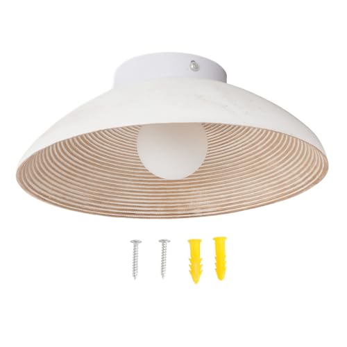 Hyuduo Luz de la Pared, Aplique de Pared Retro Wabi Sabi G9 Luz de la Pared, Hierro, Vidrio, para la Noche, Sala de Estar, Lámparas de Pared y Apliques