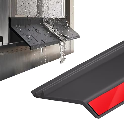 Barrière anti-goutte auto-adhésive pour joints de fenêtre contre les infiltrations de pluie