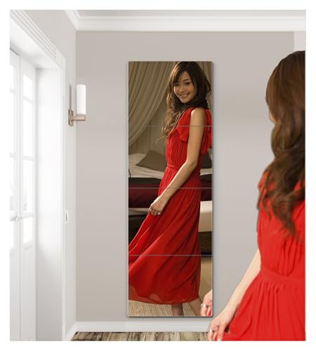 Quegau SHATTERPROOF MIRROR Kids Wall Mirror Tiles,4Pcs 10 Inchx10 Inch Self Adhesive Acrylic Mirror thumb #12