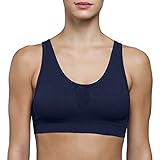 Lupo Top, Camiseta Feminino, Azul (Blue), P