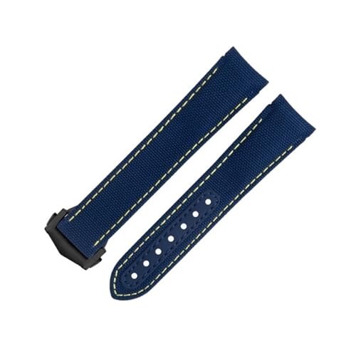 Bracelet Omega en nylon haute densité 20mm élégance courbée pour Seamaster 300
