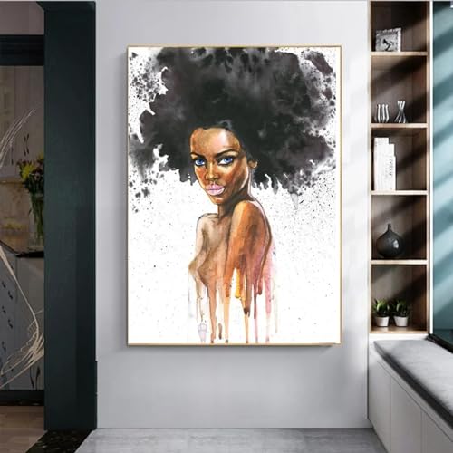 Peinture d'art abstrait féminin pour créer une atmosphère apaisante dans la maison