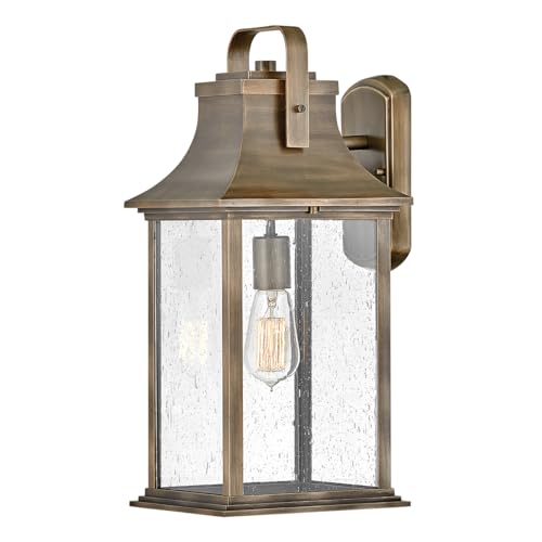 Altezza: 46,4 cm Elstead Hinkley Grant - Lanterna da esterno in bronzo brunito, IP44