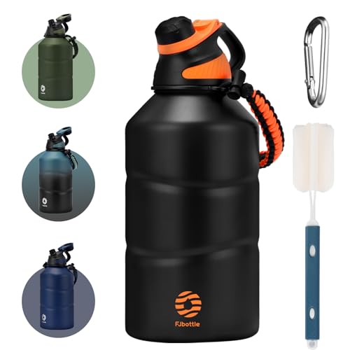 FJbottle ���� 1.9���b�g�� �^��f�M ������ �X�|�[�c�W���O(�X�g���b�v�t��) 1.9L 1900ml �X�|�[�c�{�g�� �X�|�[�c�����Ή� ��e�� �����^�� �}�O �{�g�� �L�� �􂢂₷�� �X�e�����X�{�g�� ���p�X�|���W�t�� �^�� ���� �A�E�g