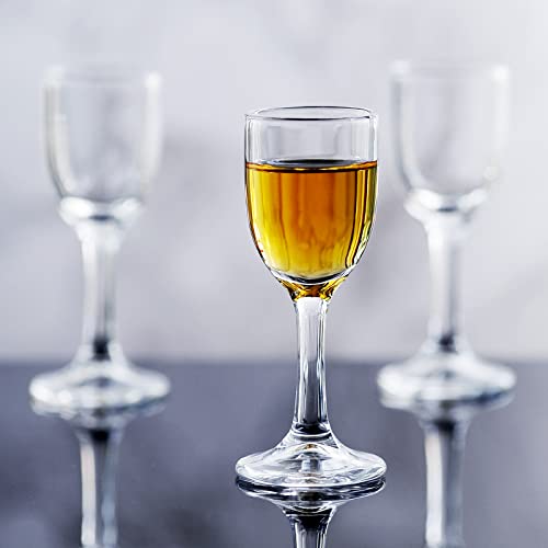 Valeways Shot Glasses, 1Oz Mini Wine Glasses Set Of 6, Cute Shot Glasses/Great For White And Red Wine/Wine Glass Clear/Tasting Glasses #TOP5