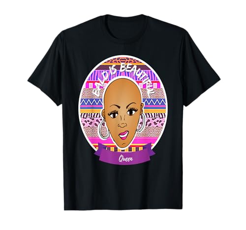 Camiseta Bald is Beautiful Queen Camiseta