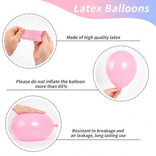 Image of Pink and Blue Balloons, Boy or Girl Gender Reveal Balloons