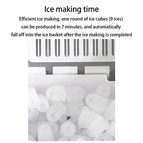 Máquina portátil para hacer hielo 26 lbs/24h miniatura 7