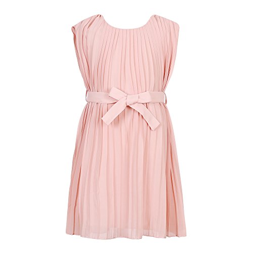 Richie House Girl's Summer Chiffon Pleated Dress Size 2Y-8Y RH2430