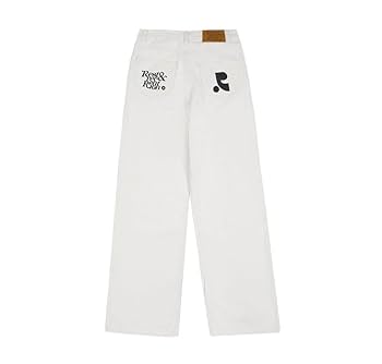 Amazon.co.jp: Rest&Recreation White Logo Pants Small
