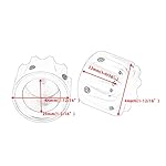 GIDIBII-Front-Axle-Nut-Cover-Cap-2PCS-Compatible-with-Harley-Dyna-Softail-Electra-Road-Glide-Sportster-2002-2021Black
