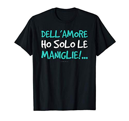 Uomo Magliette Uomo Manica Corta Ironiche Maniglie Dell'amore Maglietta