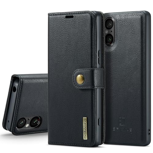 Coque Sony Xperia 5 V amovible, étui portefeuille pour simplifier vos sorties