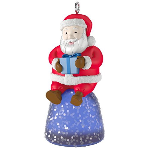 Hallmark 795QXM8582 Miniature Santa Gumdrop Keepsake Christmas Ornaments