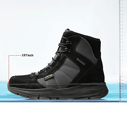 Image of NORTIV 8 Men's Waterproof Lightweight Military Tactical Work Boots Outdoor Hiking Combat Motorcycle Boots