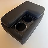 MASUYA ランドクルーザー 70 再販 ドリンクホルダー アームレスト コンソールボックス (ブラック)