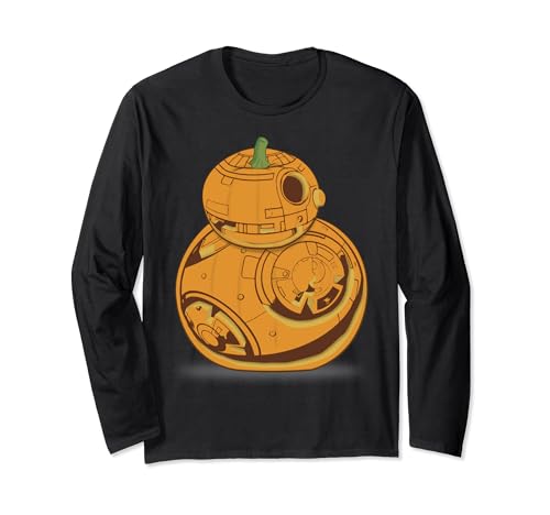 Star Wars BB-8 Pumpkin t-shirt manches longues idéal pour vos soirées d'automne