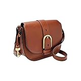 Fossil womens Crossbody, Brown, 8.75 L x 3.5 W 7 US