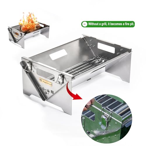 Obrotowy o 360° grill Chal Zdejmowana taca i regulowana stal e Idealny na imprezy w ogrodzie i spotkania na świeżym powietrzu Grill Gotowanie Equint