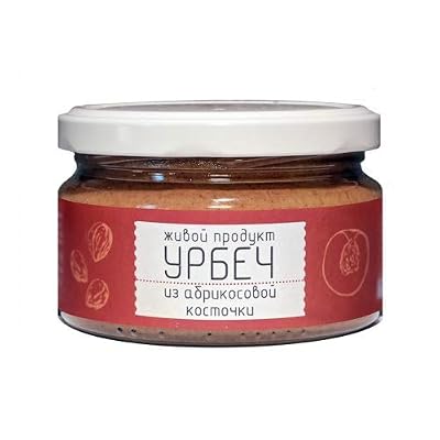 Urbech - 100% Pure Apricot Kernel Paste SuperFood Vegan - 225 g rus. ?????