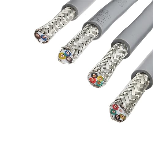 Cable de cadena de arrastre de cobre puro 17AWG con aislamiento de PVC reforzado