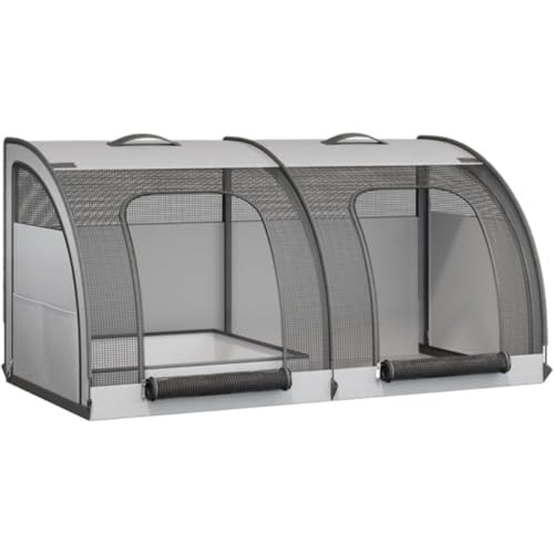 キャットケネル キャットハウス ペットカーケネル 折りたたみ式 車の犬小屋 Tufduzo リア アウトドア ドッグクレート 中型犬 大型犬 コーギー ゴールデンレトリバー 四季 汎用 多機能ペットバッグ (A)