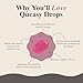 Three Lollies Queasy Drops Sugar Free - Natural Sour Raspberry Flavor - Ease Chemotherapy Nausea & Travel Sickness, Alleviates a Dry Mouth, Natural Ingredients - 21ct