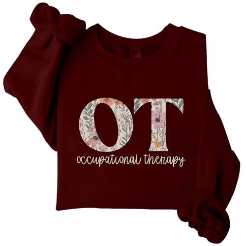 Occupational Therapy Floral Sweatshirt Floral OT Sweatshirt