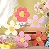   5-Pcs-Spring-Desk-Decor-Daisy-Flower-Tiered-Tray-Decorations-Girl-Room-Decor-Daisy-Tabletop-Centerpieces-Wooden-Spring-Decorations-for-Home-Kitchen-ShelfPink