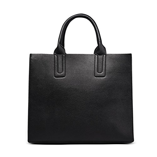 Sac à main bandoulière femme chic et cabas minimaliste noir