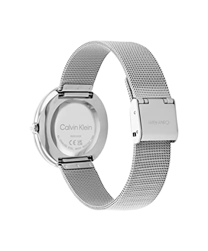 Montres Seul Le Temps Montre Seul Le Temps Femme Calvin Klein Sculptural Trendy Cod. 25200011 Calvin Klein 25200011 - vue 4