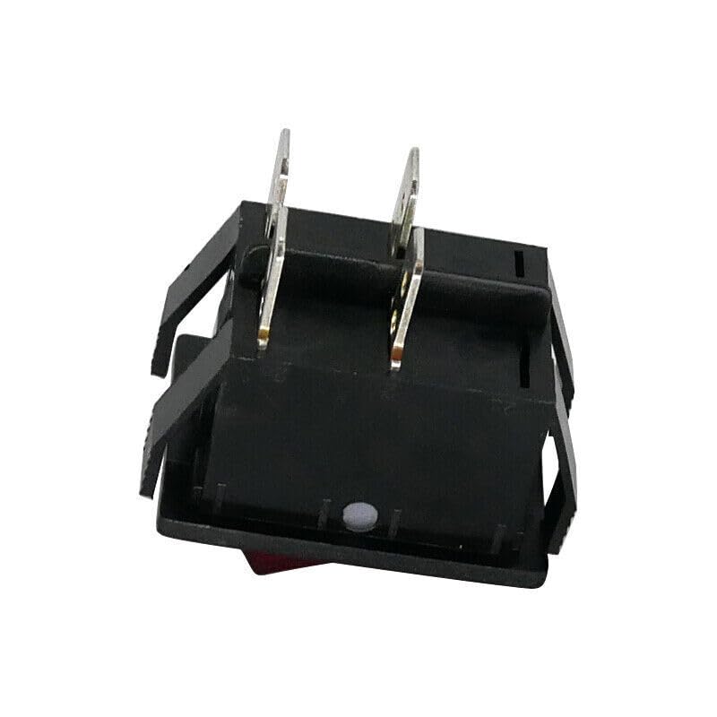1PC Fit for TAIHENG TH3 T85 T120 4 Pin 2 Position 15A 250V Rocker Switch with Red Lamp