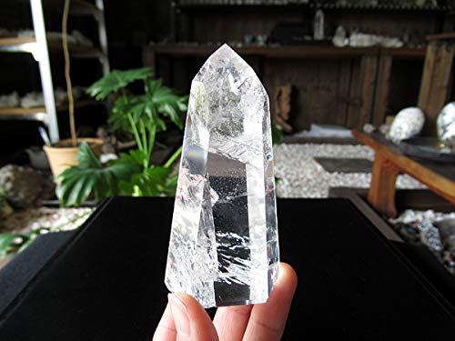 Amazon.co.jp: レインボースタッデッドクォーツ/天然水晶
