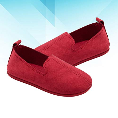 Comfortable Kids Shoes Toddler Sneakers for Boys/Girls Size 24 Red Easy to Put On/Off2
