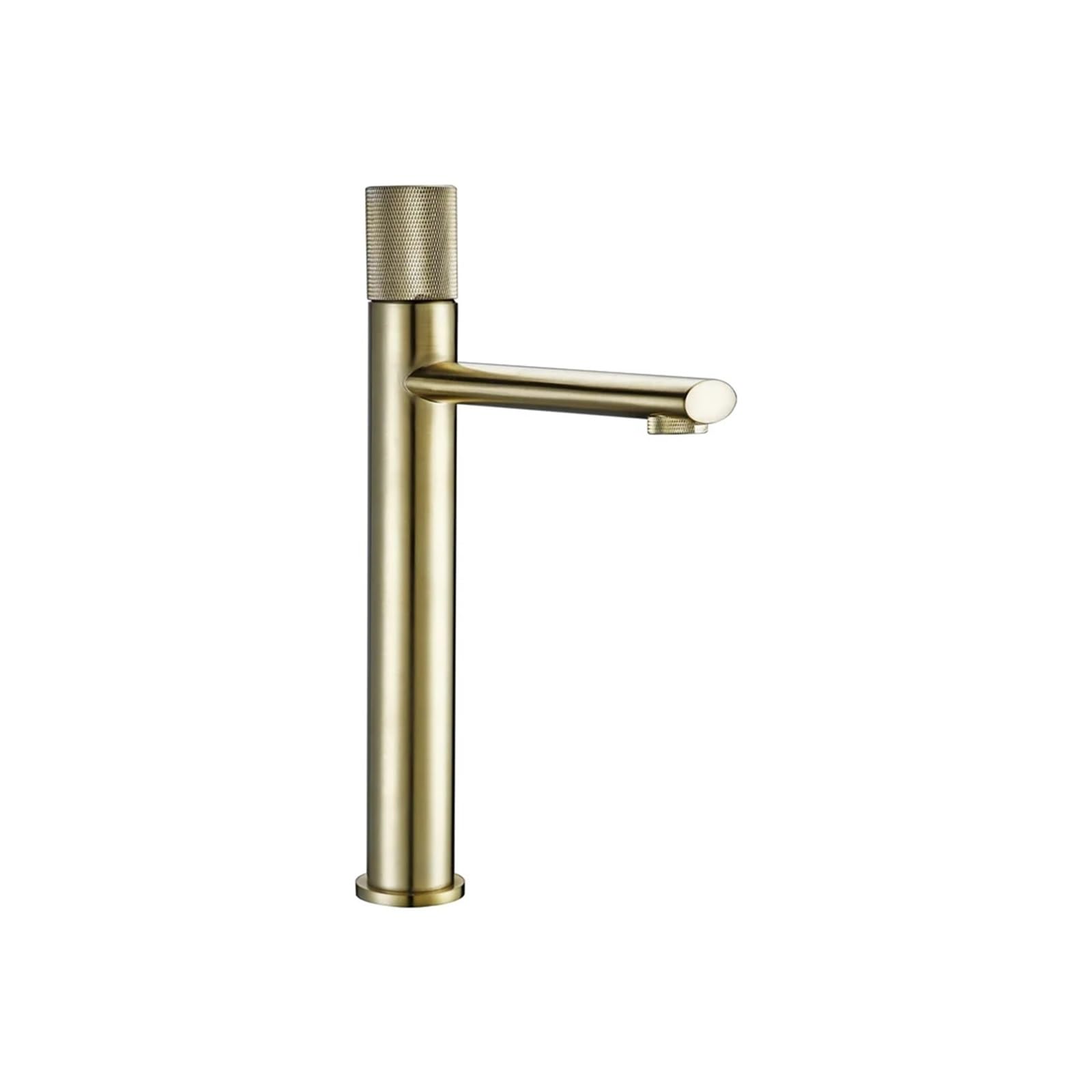 ZQFHSX Kitchen Faucet,Kitchen Sink Faucets, Hot and Cold Water Countertop Faucet, Single Lever Hole Installation, Bathroom Sink, Rotating Knurled Knob, Designs