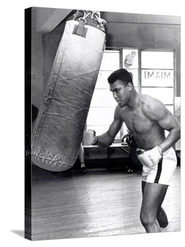 Art.com Muhammad Ali Training Canvas 18