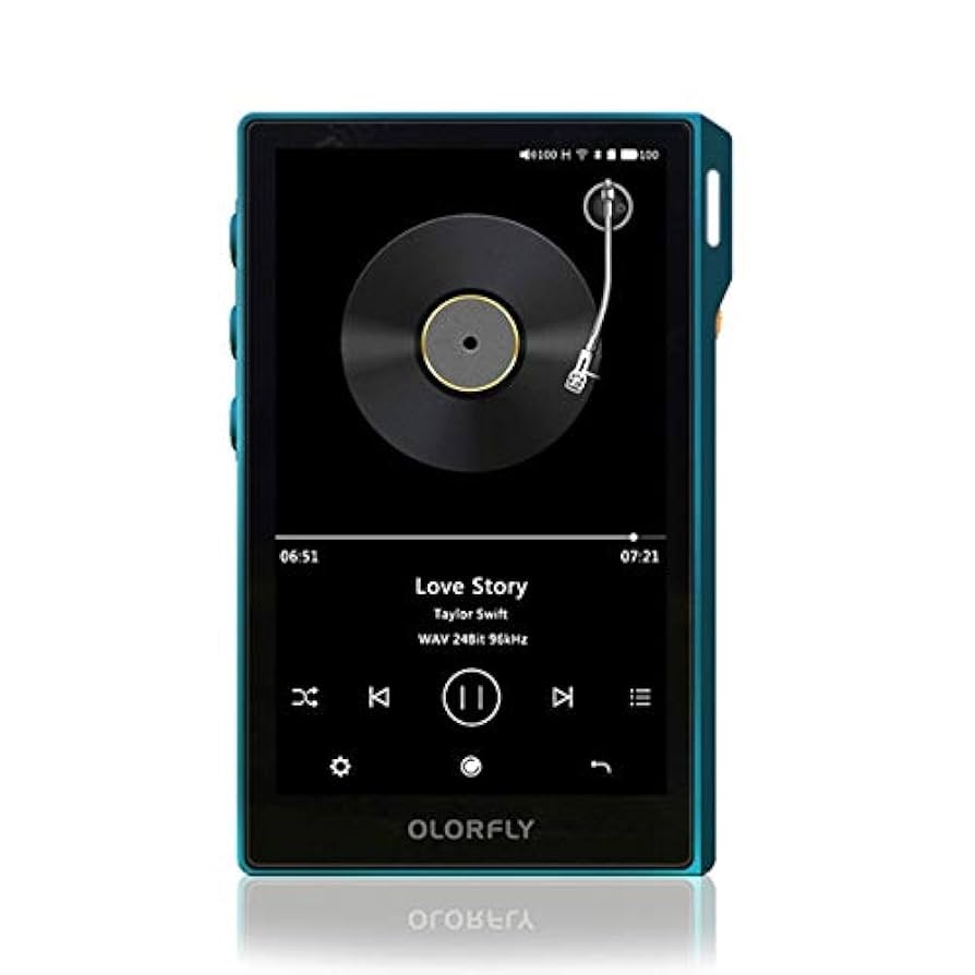 ポータブルプレーヤー COLORFLY U6 Amazon.co.jp: COLORFLY ポータブルオーディオプレーヤー ブルー